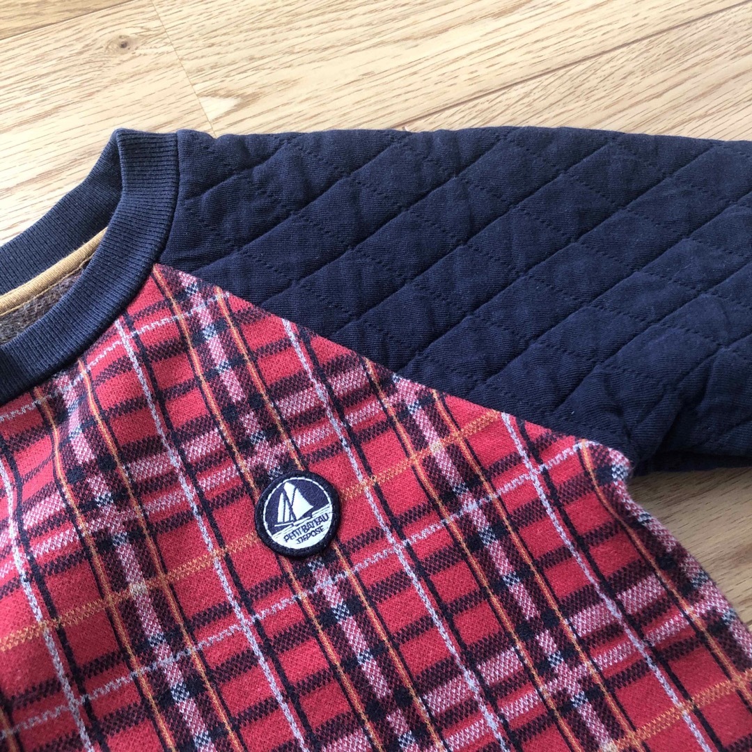 PETIT BATEAU(プチバトー)のプチバトー　トレーナー　6ans/116cm キッズ/ベビー/マタニティのキッズ服男の子用(90cm~)(その他)の商品写真