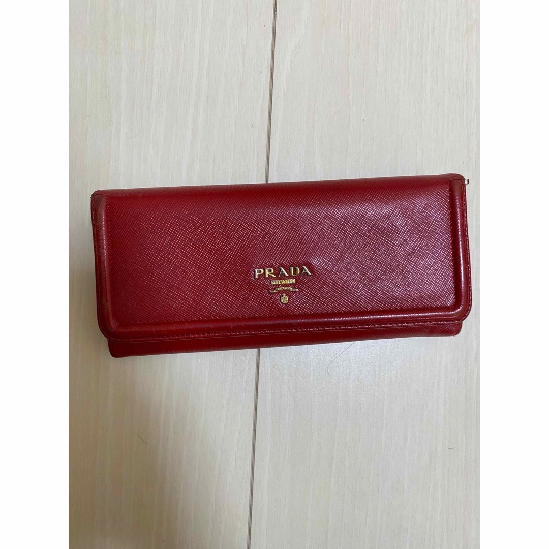 【期間限定】プラダ 長財布 PRADA 1MH132 QWA F068Z レッド