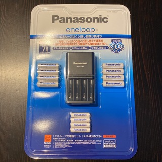 Panasonic - 新品●パナソニック エネループ 単3×8本 単4×4本●充電器セット