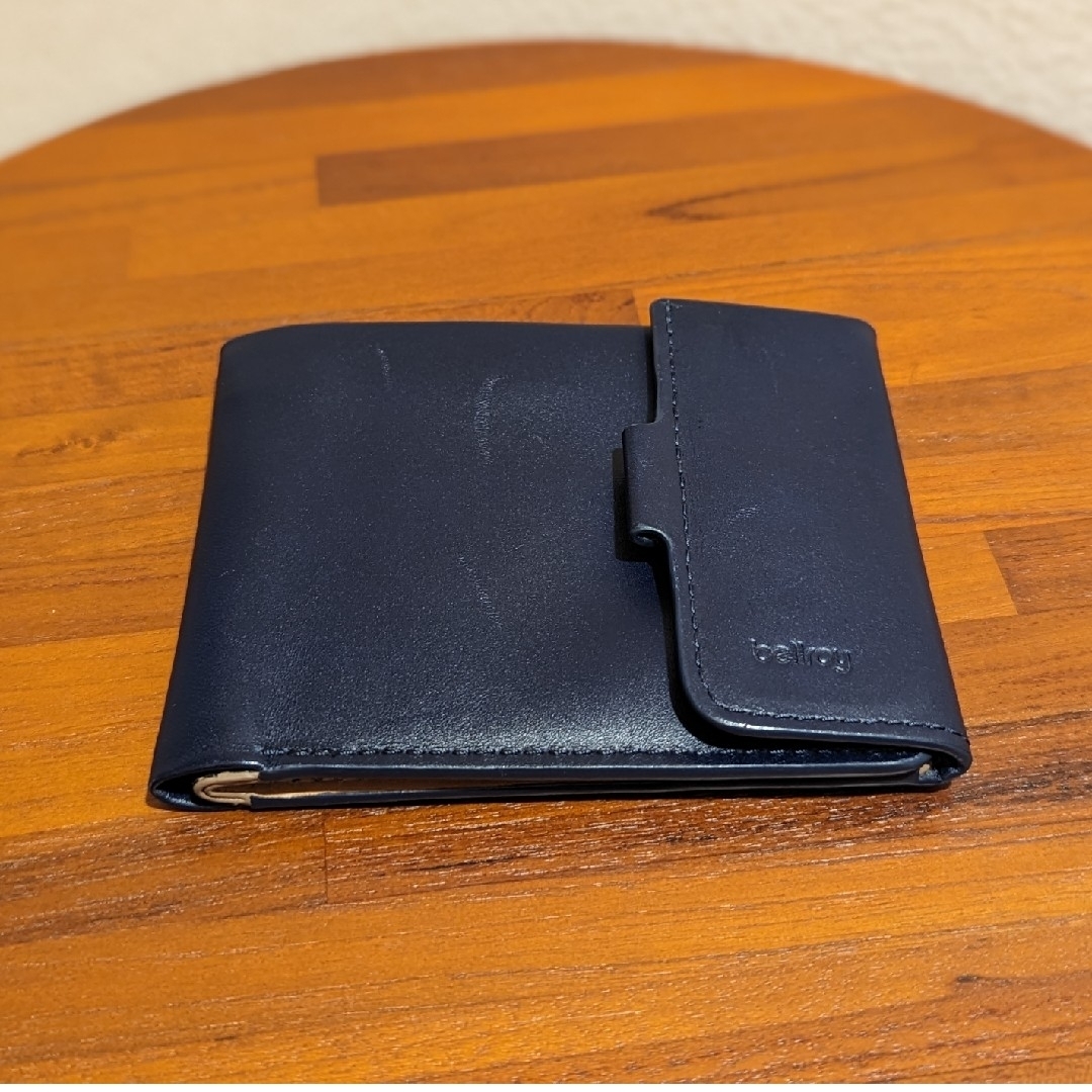 bellroy(ベルロイ)のBellroy ベルロイ コインフォールド Coin fold 二つ折り財布 紺 メンズのファッション小物(折り財布)の商品写真