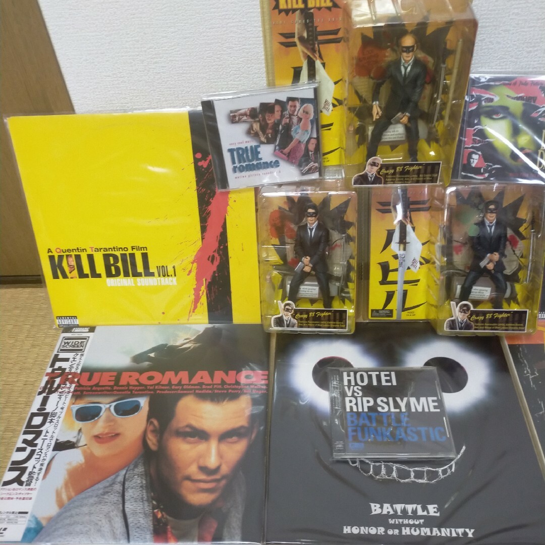 クエンティン・タランティーノモノ/LP/フィギュアLD/CD/BOOK他 セット