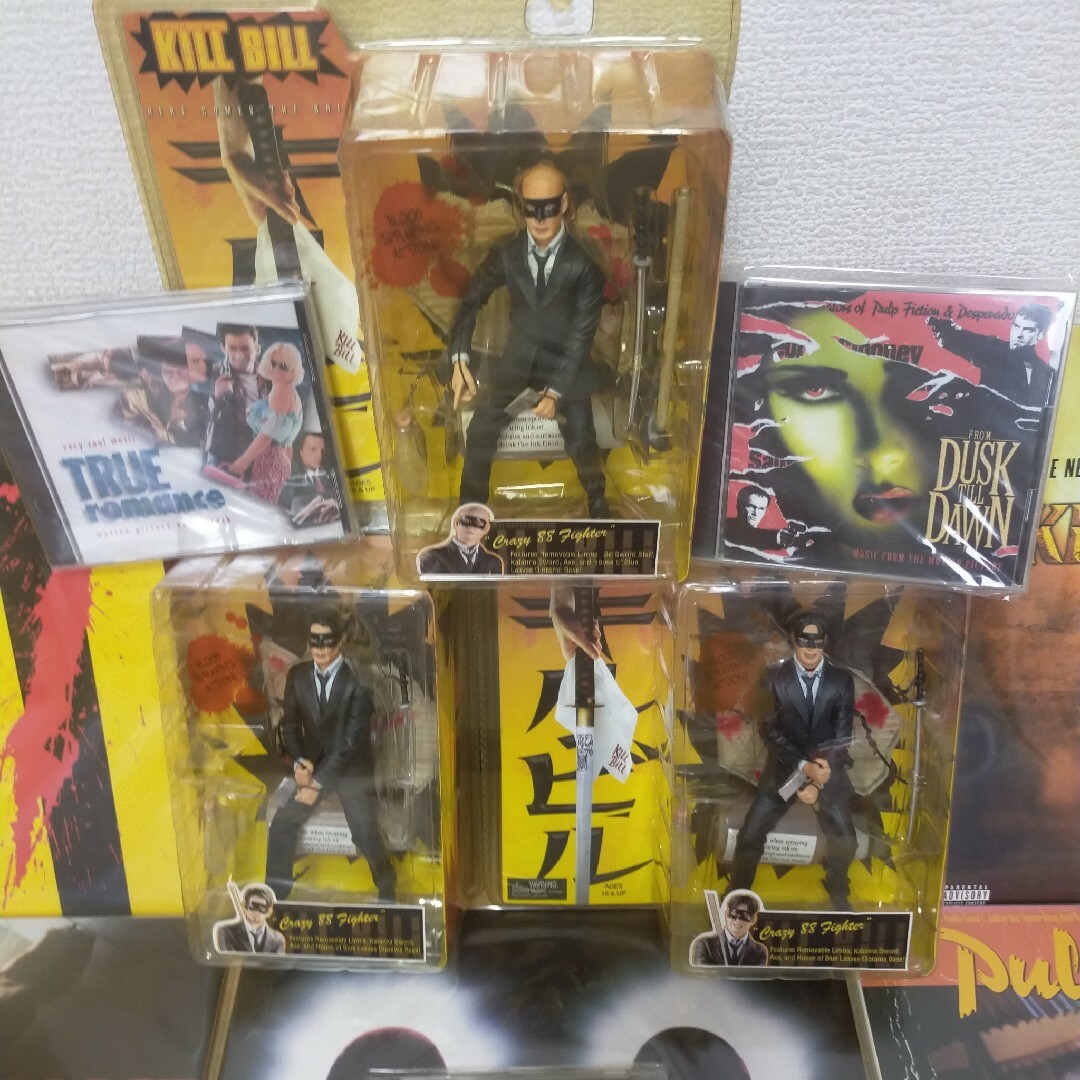 クエンティン・タランティーノモノ/LP/フィギュアLD/CD/BOOK他 セット