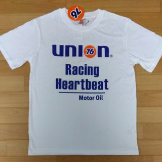 セブンティーシックスルブリカンツ(76 Lubricants)のLL　⑥ユニオン76　新品　半袖Tシャツ　ホワイト(Tシャツ/カットソー(半袖/袖なし))