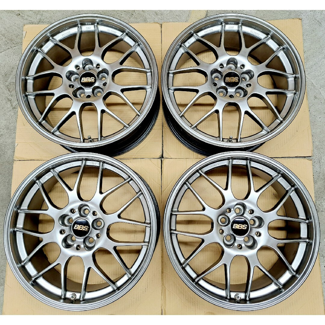 【美品】BBS RG-R ホイール 18 7.5 100 鍛造 スバル　トヨタ