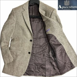 AQUA SCUTUM - 上質カシミア混 アクアスキュータム スーツ