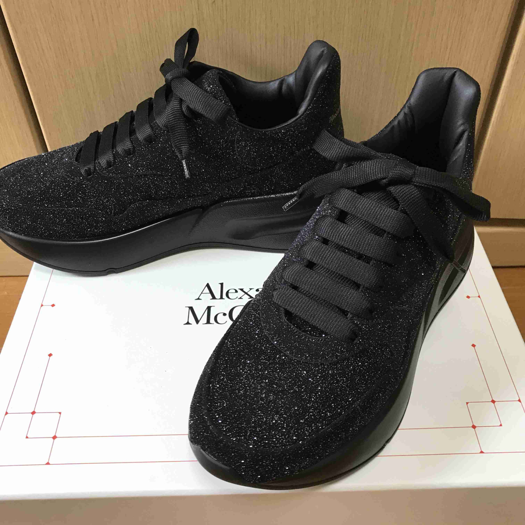 Alexander McQueen(アレキサンダーマックイーン)の正規新品 19AW アレキサンダーマックイーン グリッター  スニーカー メンズの靴/シューズ(スニーカー)の商品写真