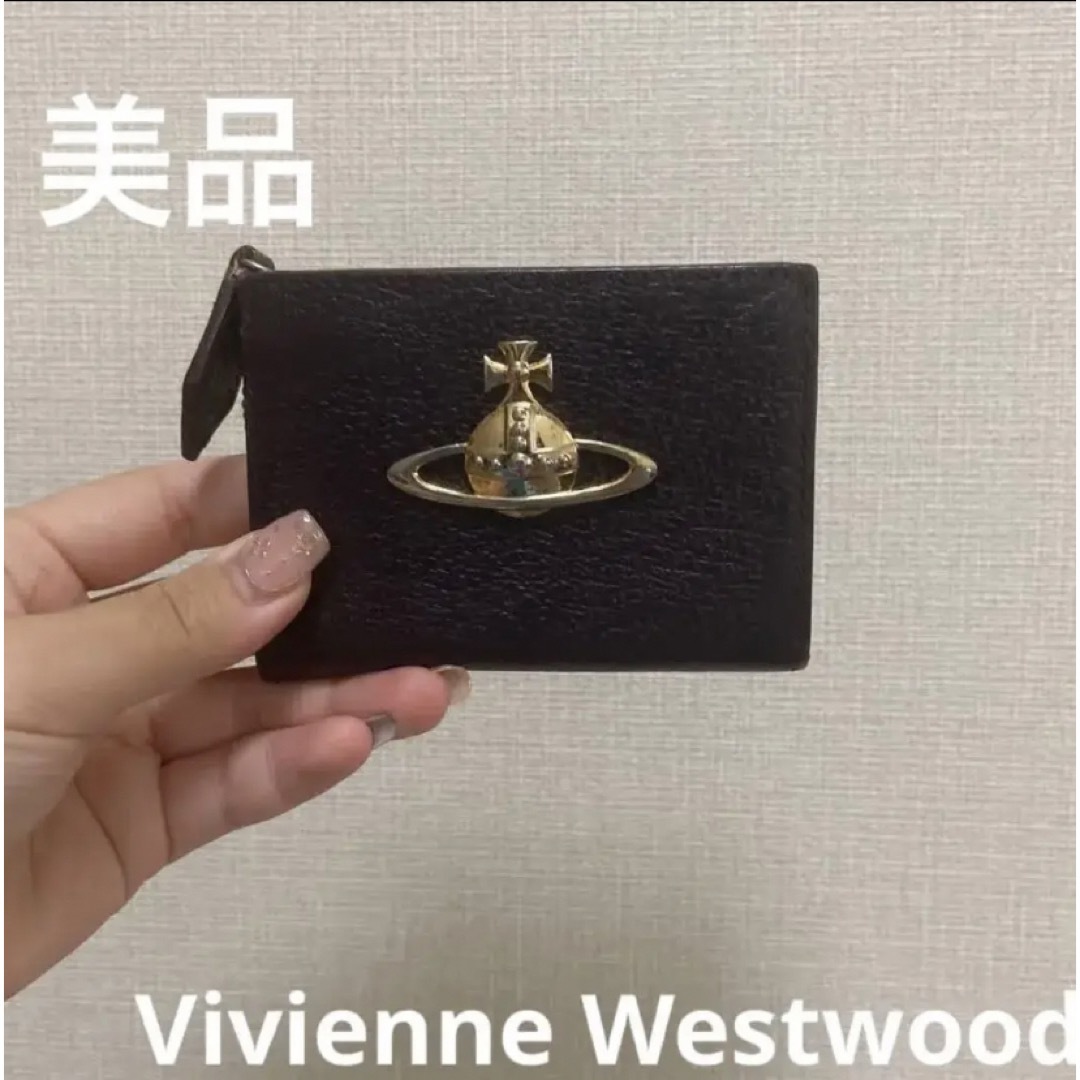 Vivienne Westwood パスケース　定期入れ　ブラウン brown