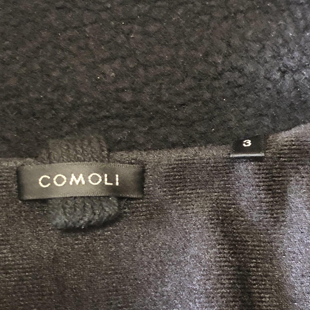 COMOLI コモリ ウール ボア フリース ジャケット