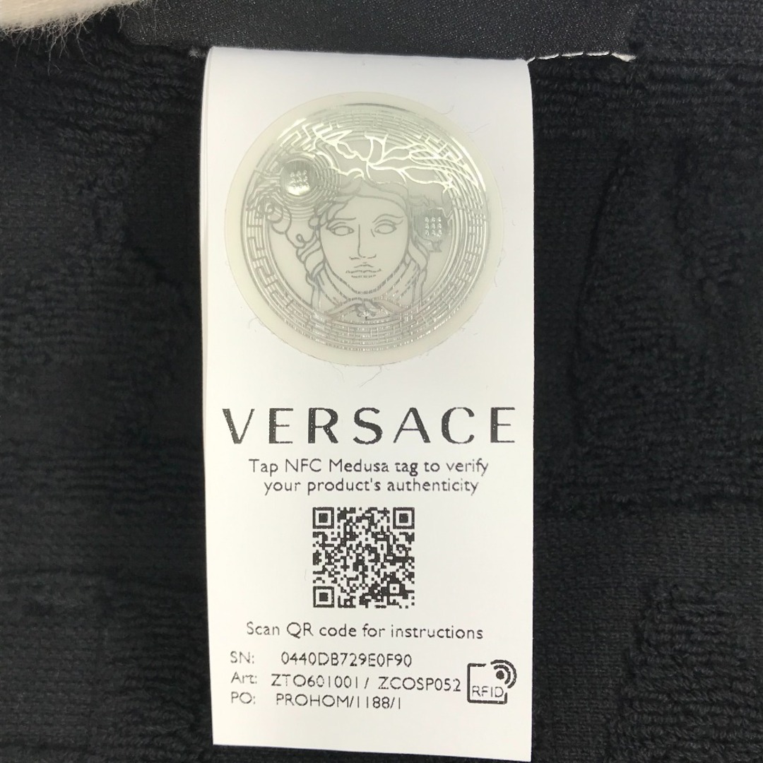 VERSACE - ヴェルサーチ VERSACE メデューサ ロゴ バスタオル