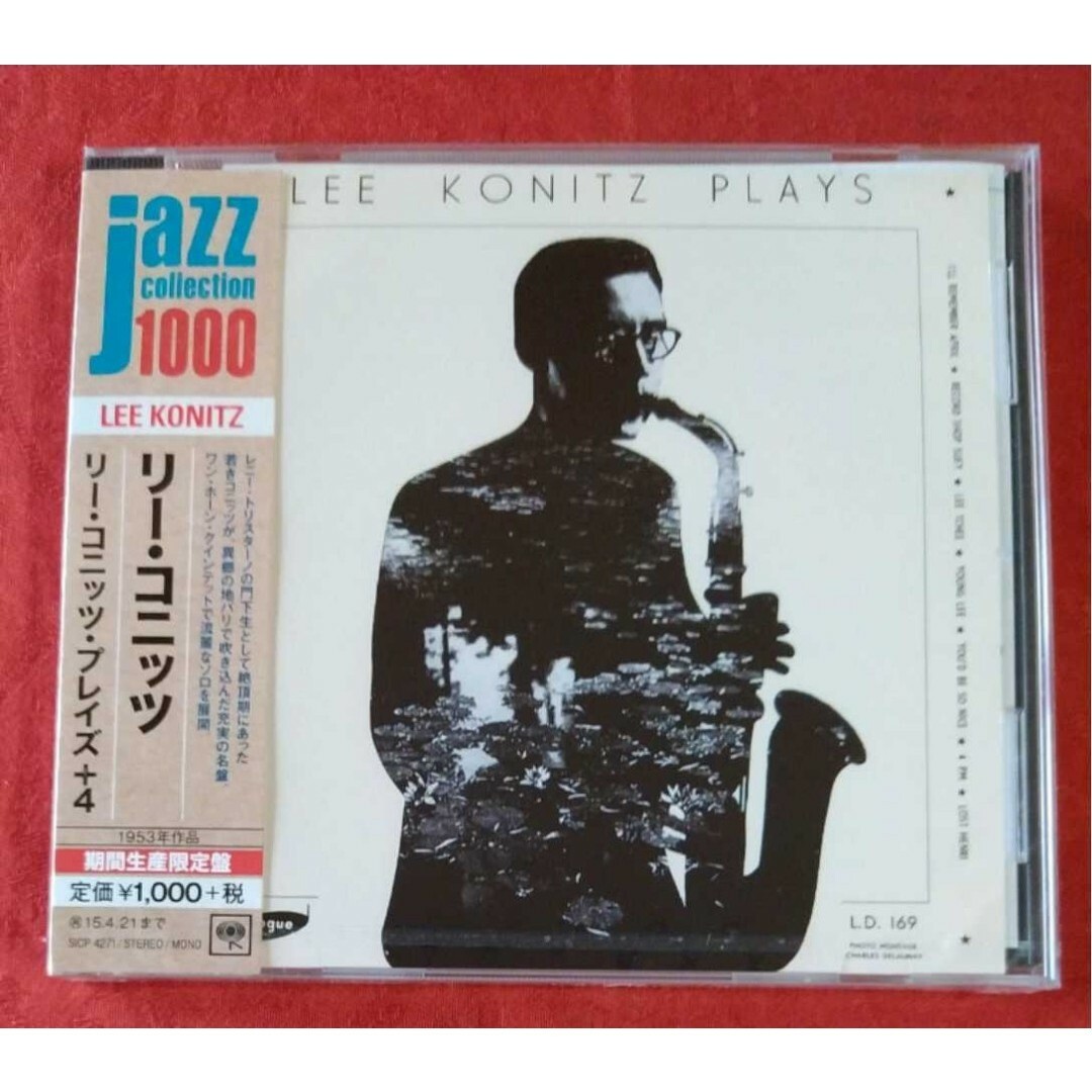 LEE KONITZ PLAYS　＋4 エンタメ/ホビーのCD(ジャズ)の商品写真