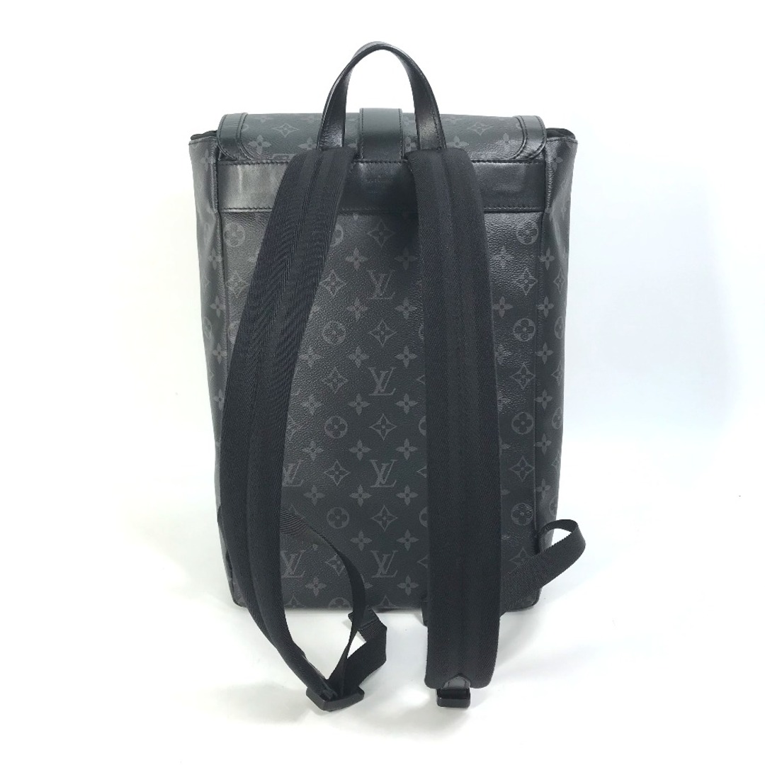 ルイヴィトン LOUIS VUITTON ソミュール バックパック M45913 モノグラム エクリプス  カバン  リュックサック モノグラムエクリプスキャンバス ブラック 美品