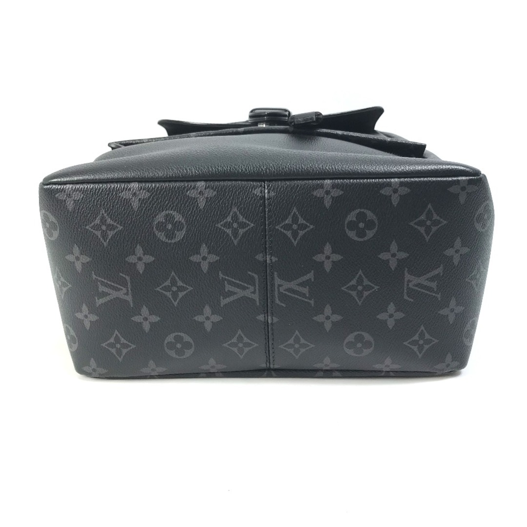 ルイヴィトン LOUIS VUITTON ソミュール バックパック M45913 モノグラム エクリプス  カバン  リュックサック モノグラムエクリプスキャンバス ブラック 美品