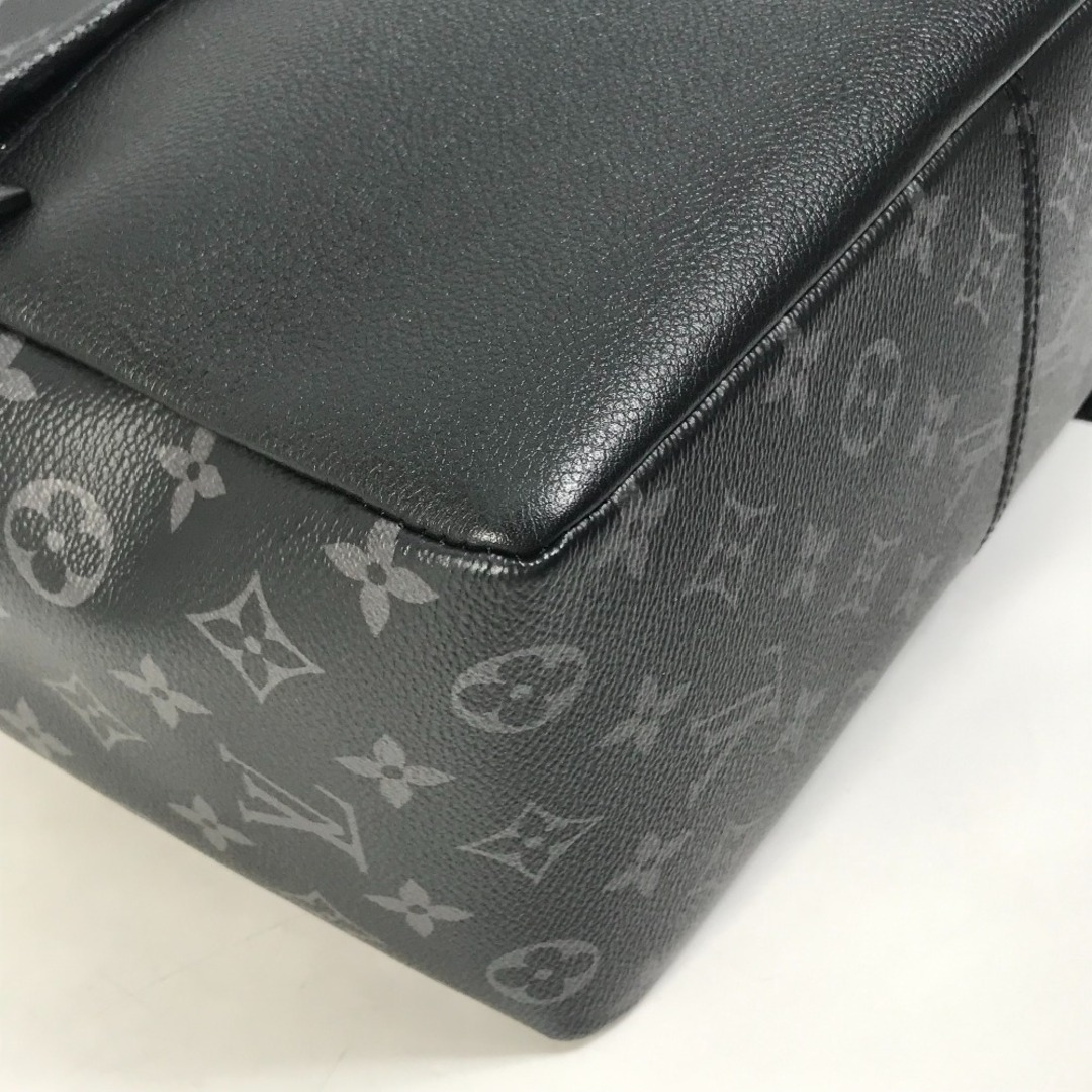 ルイヴィトン LOUIS VUITTON ソミュール バックパック M45913 モノグラム エクリプス  カバン  リュックサック モノグラムエクリプスキャンバス ブラック 美品