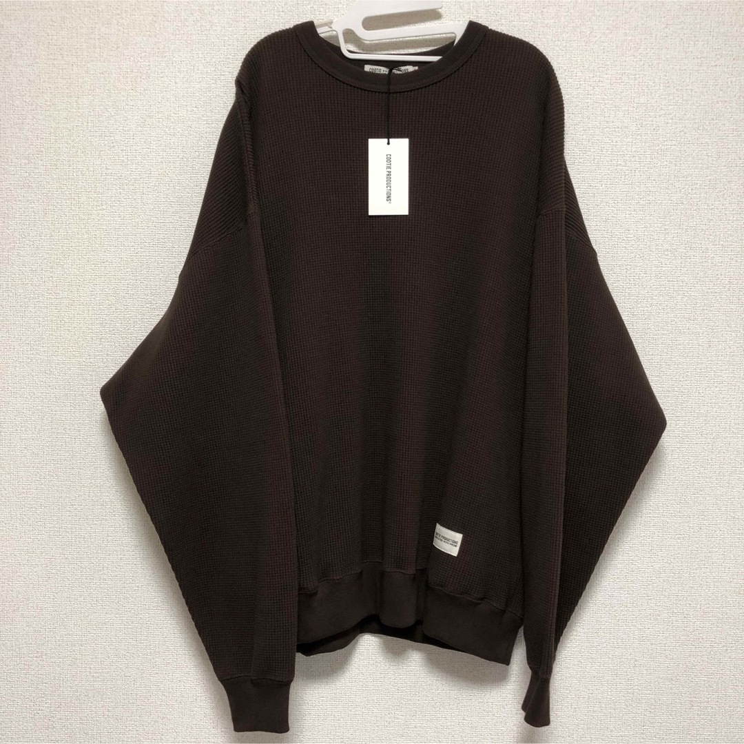 COOTIE(クーティー)のCOOTIE Suvin Waffle L/S Crew メンズのトップス(スウェット)の商品写真