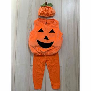 ハロウィン　コスチューム　カボチャ　ベビー(その他)