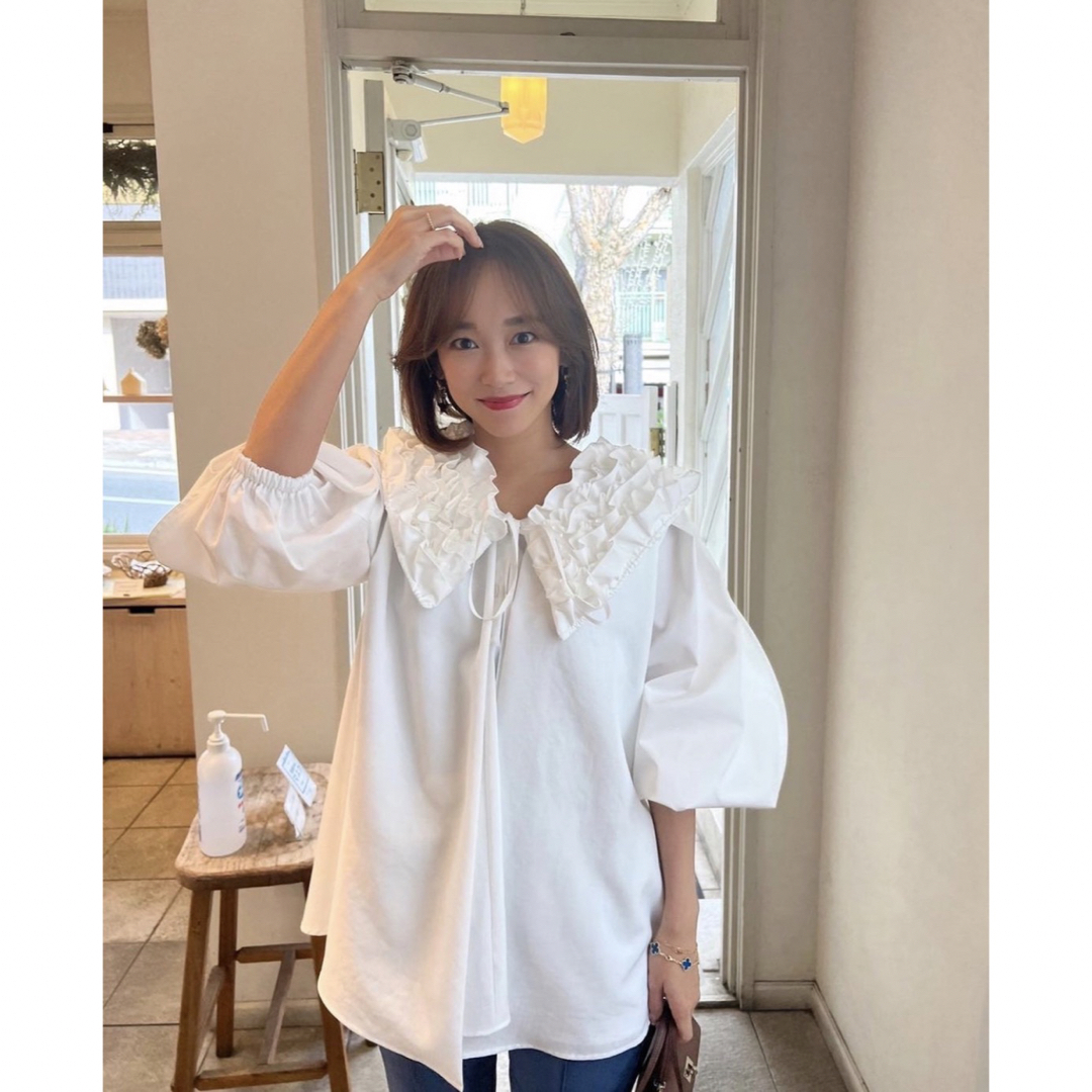 Chesty - ロージーモンスター standing frill collar blouseの通販 by