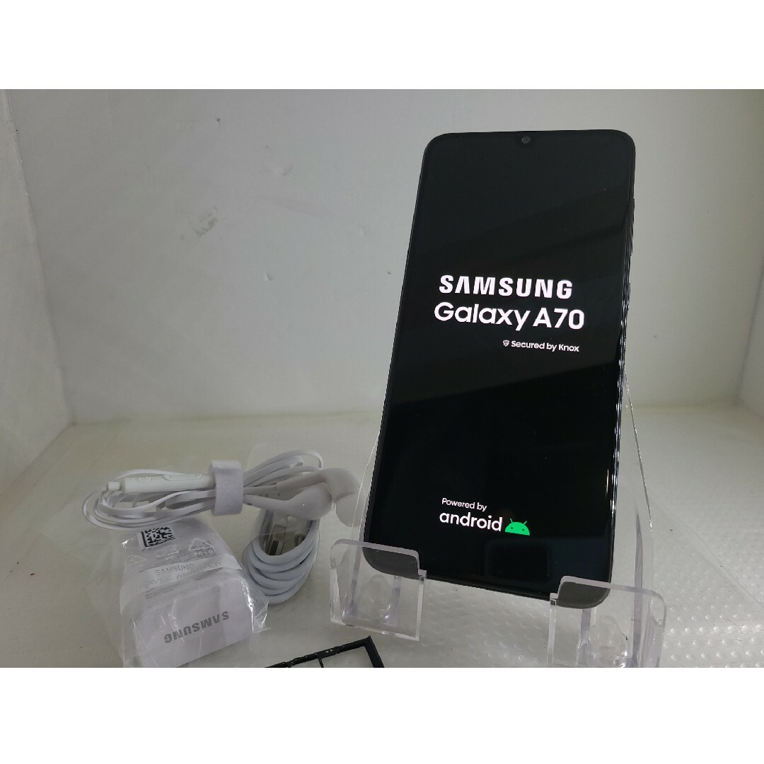 SAMSUNG(サムスン)のGalaxy A70 128GB /6GB DUAL SIMフリー 美品 スマホ/家電/カメラのスマートフォン/携帯電話(スマートフォン本体)の商品写真