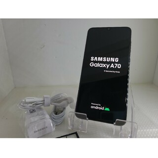 サムスン(SAMSUNG)のGalaxy A70 128GB /6GB DUAL SIMフリー 美品(スマートフォン本体)
