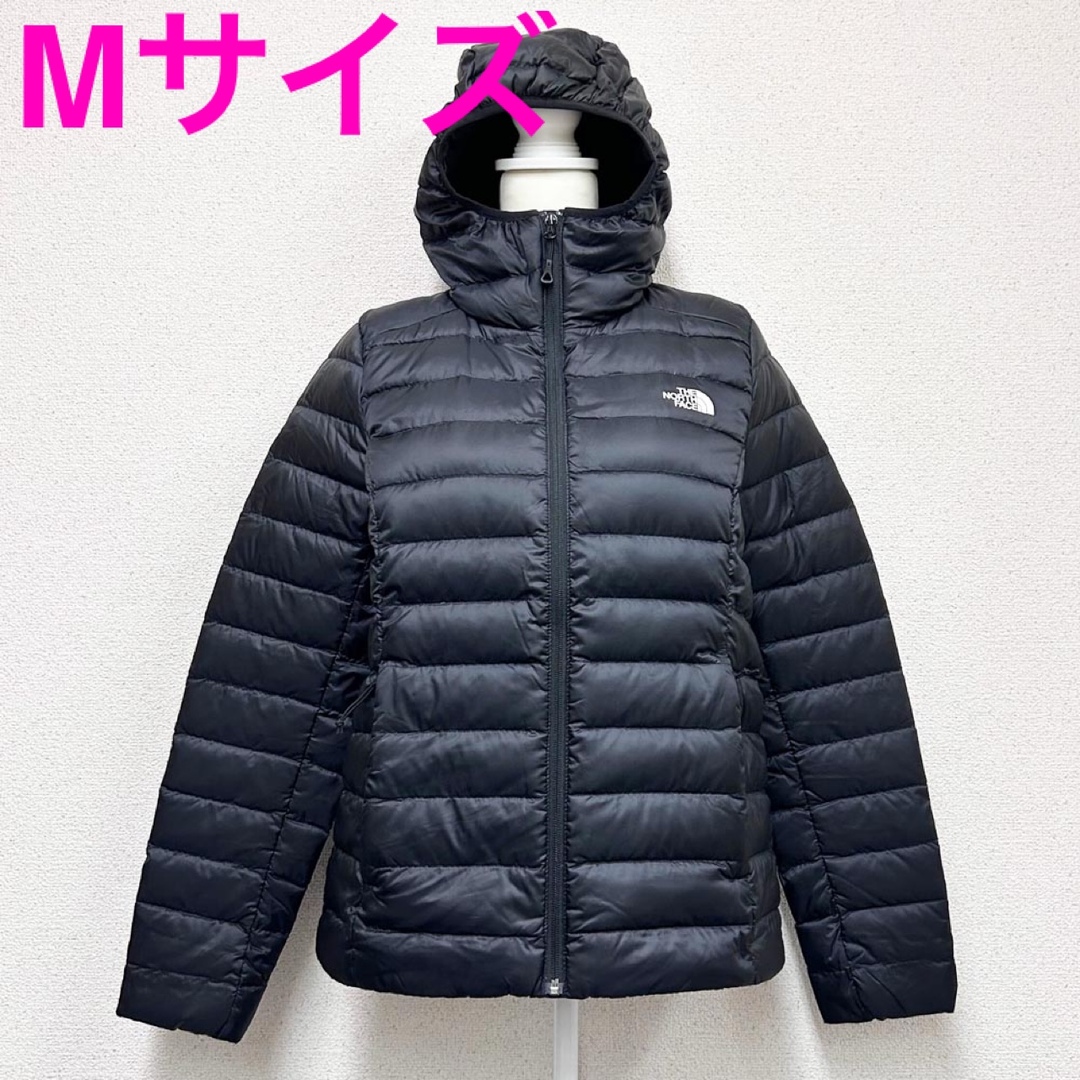 新品 ノースフェイス ライトダウン レディースパーカー Mサイズ