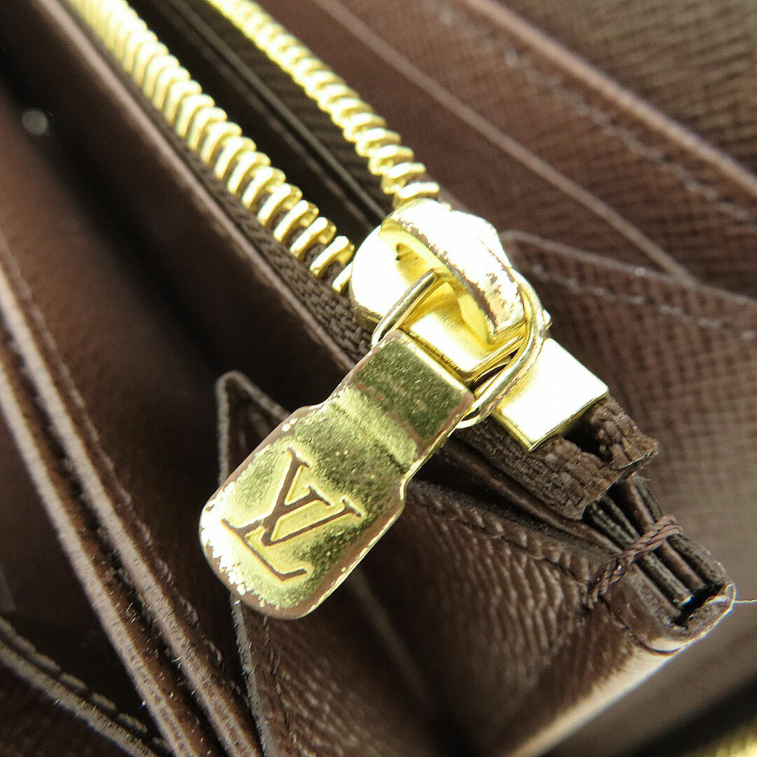 LOUIS VUITTON N41661 ジッピー・ウォレット ダミエ エベヌ 長財布（小銭入れあり） ダミエキャンバス レディース