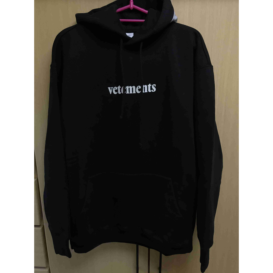 正規新品 20SS VETEMENTS ヴェトモン ロゴ パーカー - www ...