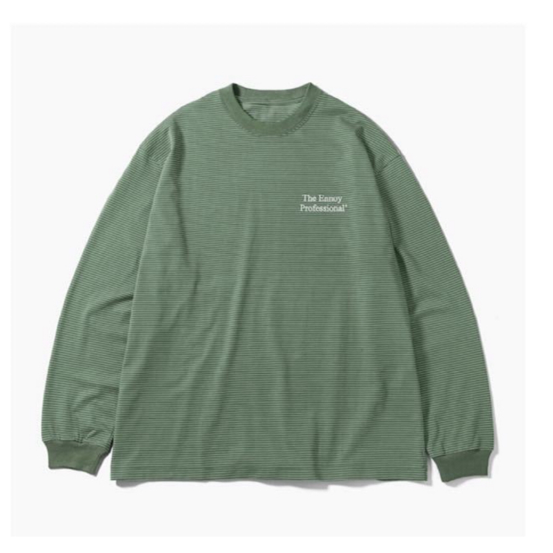 1LDK SELECT(ワンエルディーケーセレクト)の【けんたろおお様専用】ennoy L/S border T-shirt  メンズのトップス(Tシャツ/カットソー(七分/長袖))の商品写真