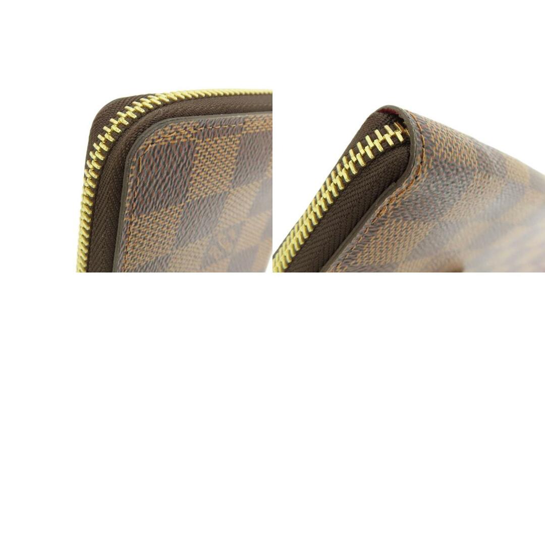 LOUIS VUITTON N60534 ポルトフォイユ クレマンス ダミエ エベヌ 長財布（小銭入れあり） ダミエキャンバス レディース