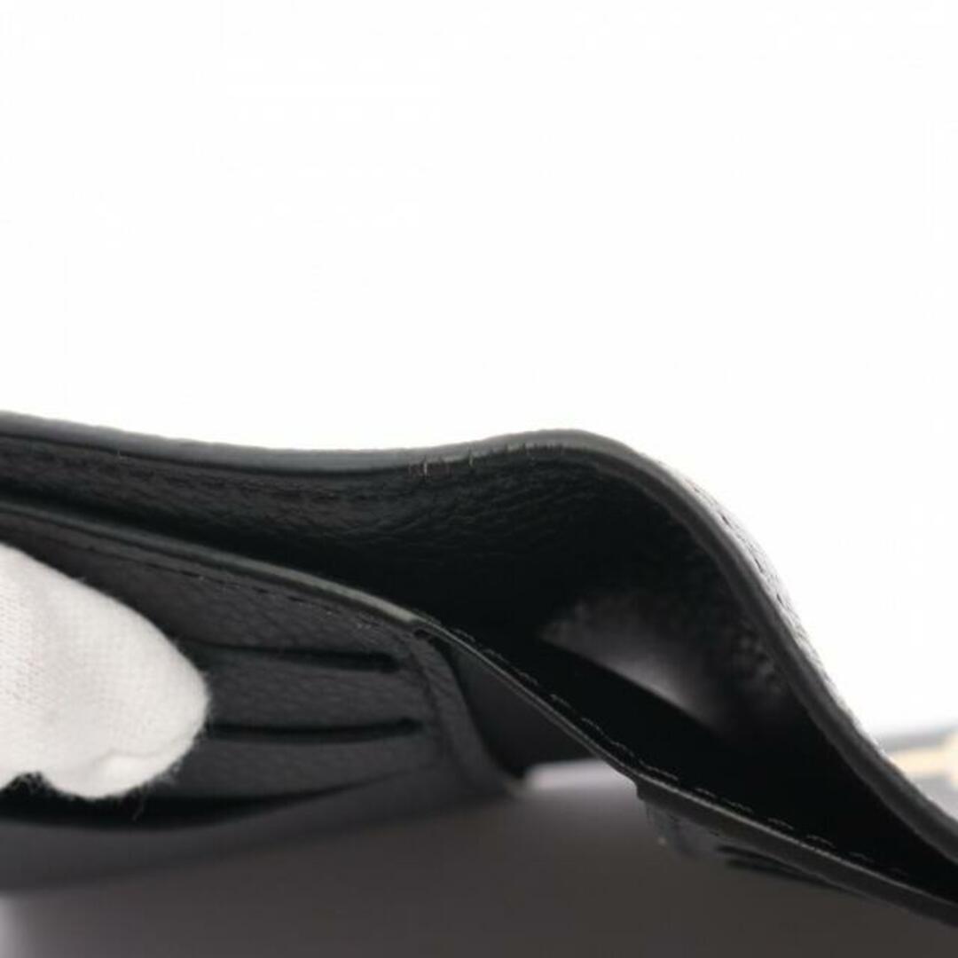 LOUIS VUITTON(ルイヴィトン)のポルトフォイユ ヴィクトリーヌ モノグラムアンプラント ノワール 三つ折り財布 レザー ブラック オフホワイト レディースのファッション小物(財布)の商品写真