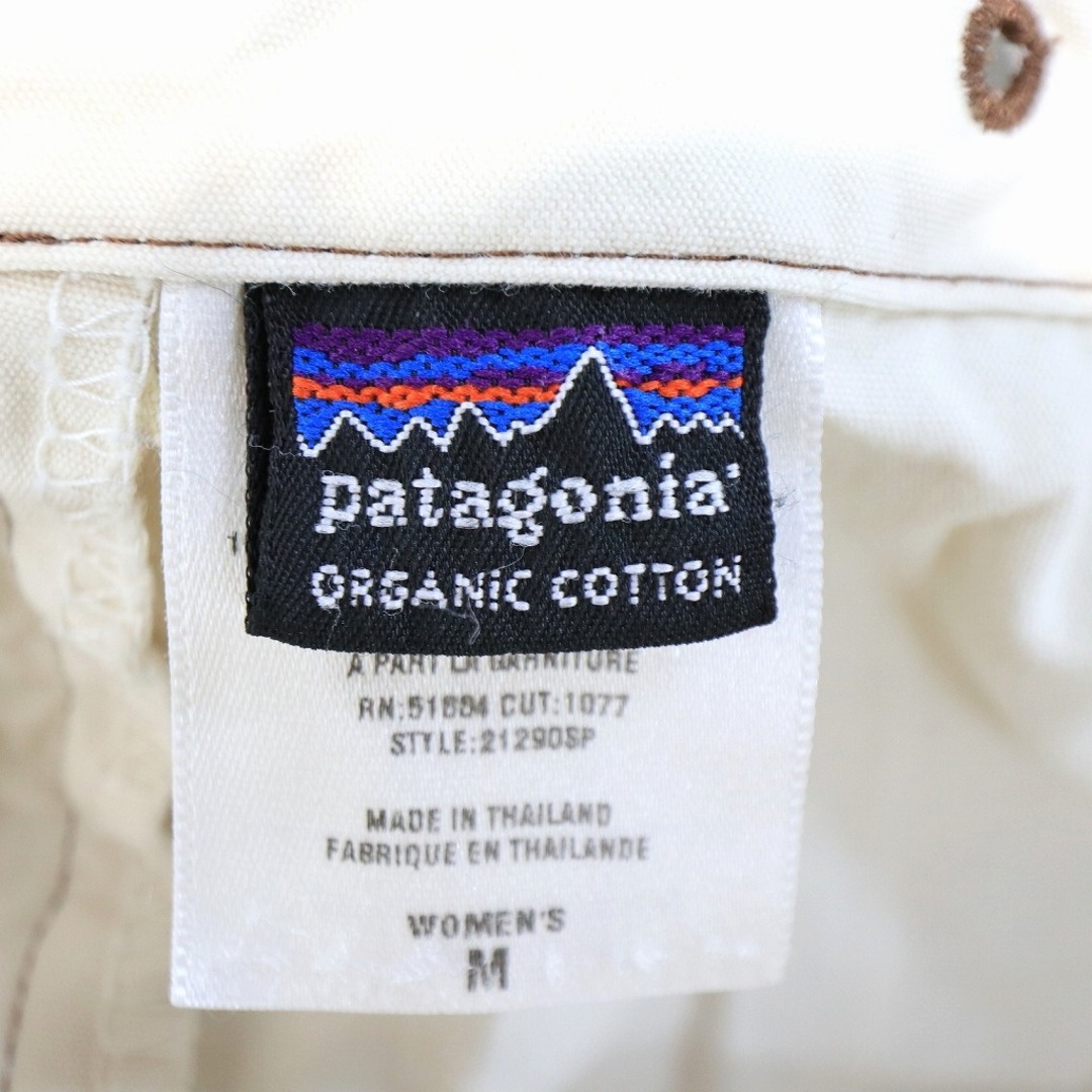 patagonia パタゴニア クロップド パンツ 刺繍  アウトドア イージー ベージュ (レディース M)   O3270 7