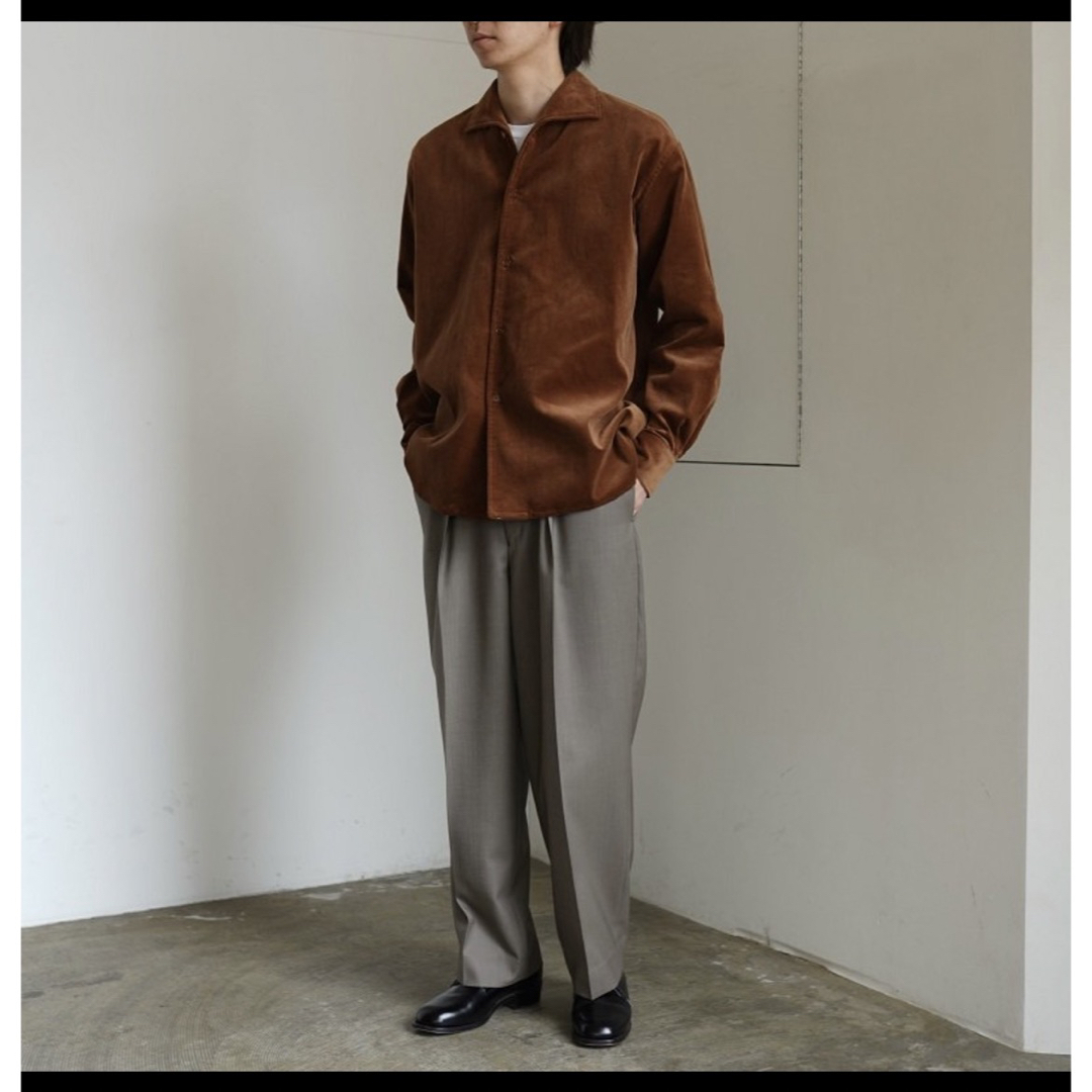 auralee finx light corduroy shirts オーラリー - シャツ