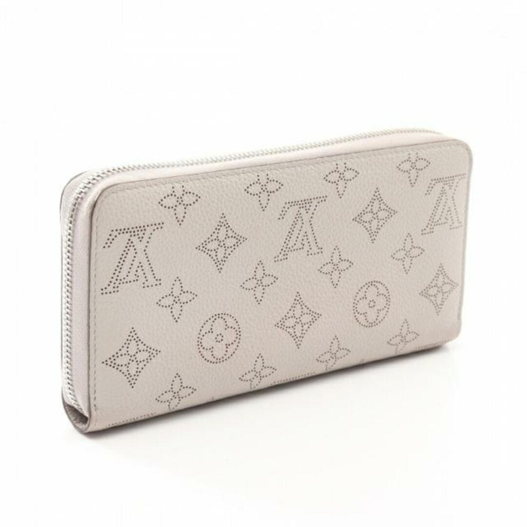 LOUIS VUITTON(ルイヴィトン)のジッピーウォレット マヒナ ブリューム ローズマドモアゼル ラウンドファスナー長財布 レザー グレーベージュ レディースのファッション小物(財布)の商品写真