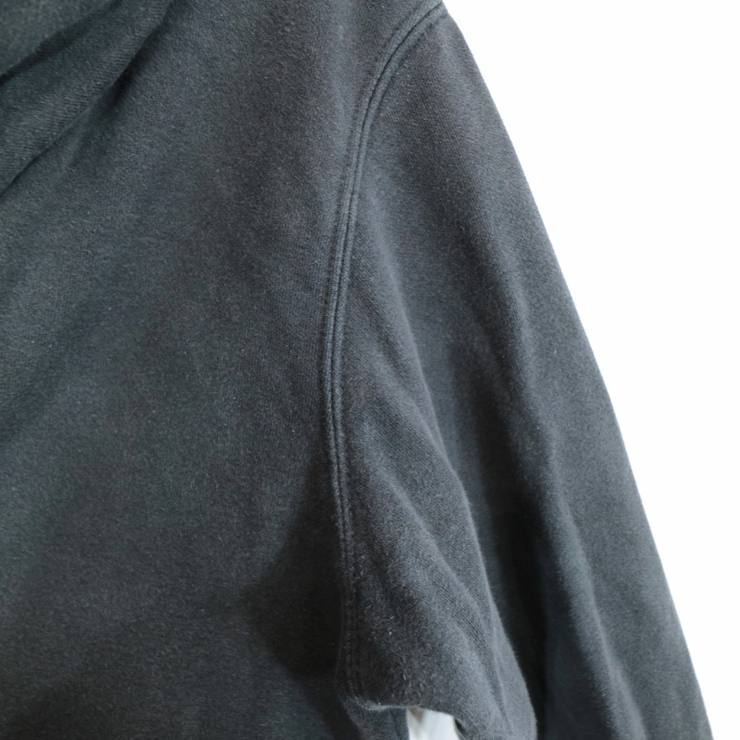 THE NORTH FACE ノースフェイス ワンポイントロゴパーカー 刺繍  アウトドア ブラック (メンズ S)   O3300