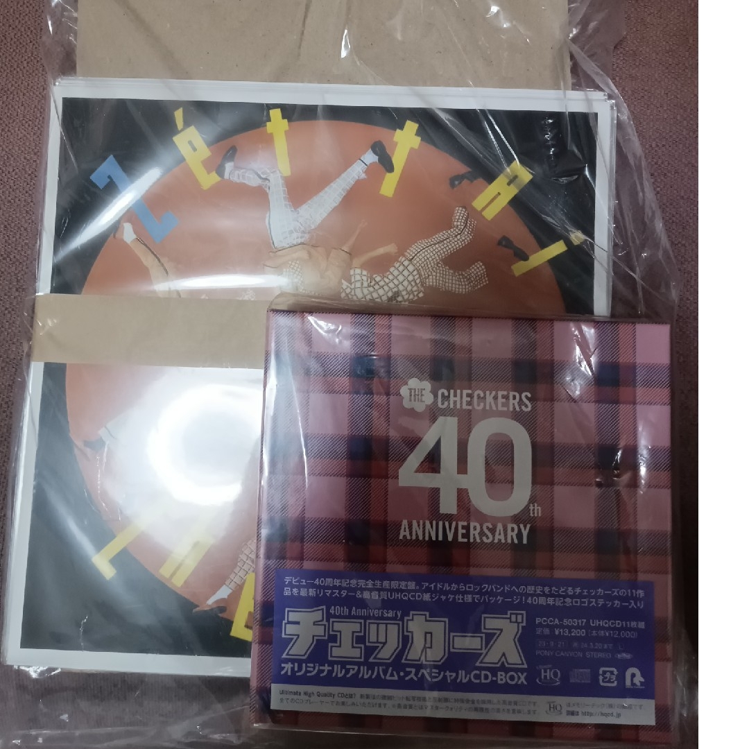アマゾン限定チェッカーズ40thAnniversaryスペシャルCDBOX-