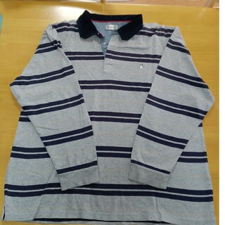メンズ　ラガーシャツ　　5L(Tシャツ/カットソー(七分/長袖))