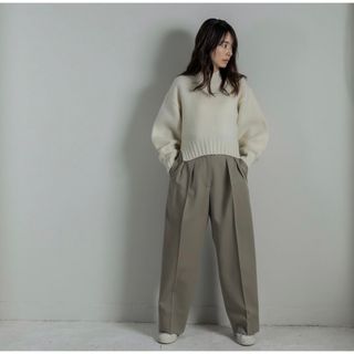 着用の機会がないので出品しますderes second step pants グレー サイズ2