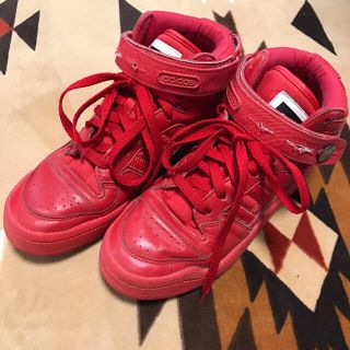 アディダス(adidas)の希少 adidas FORUM MID 25.5cm(スニーカー)