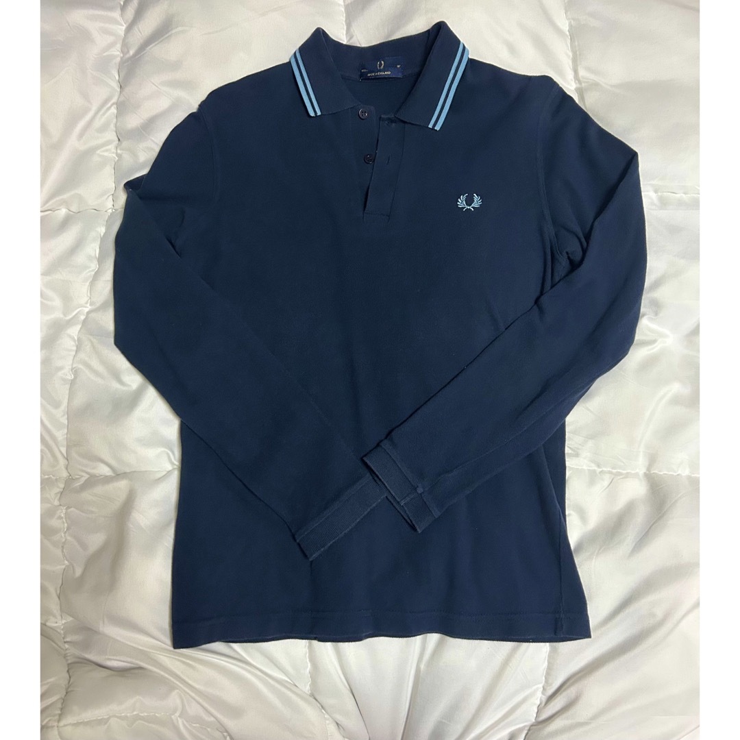 FRED PERRY   長袖ポロシャツ　M