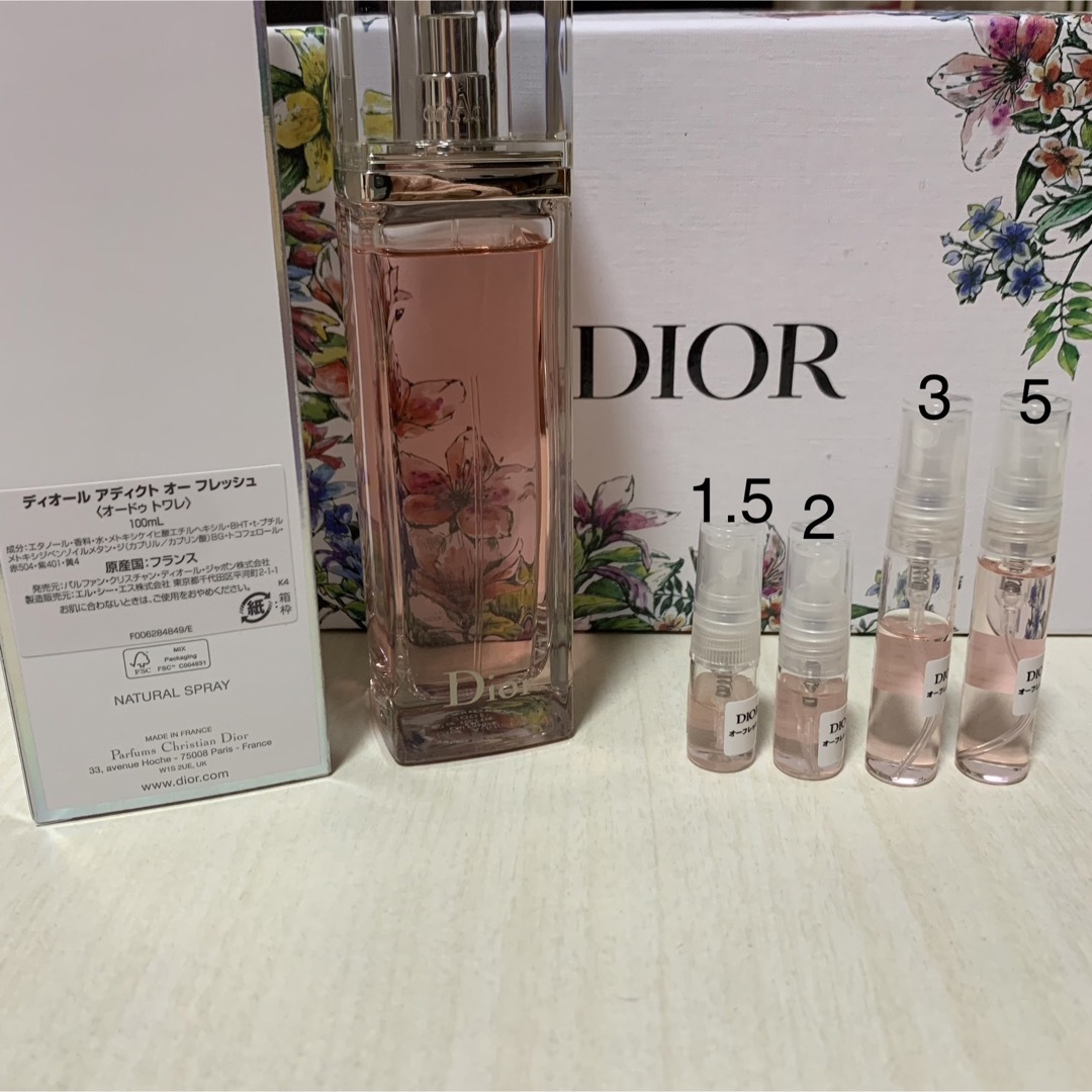 Dior(ディオール)のオーフレッシュ　3ml コスメ/美容の香水(香水(女性用))の商品写真