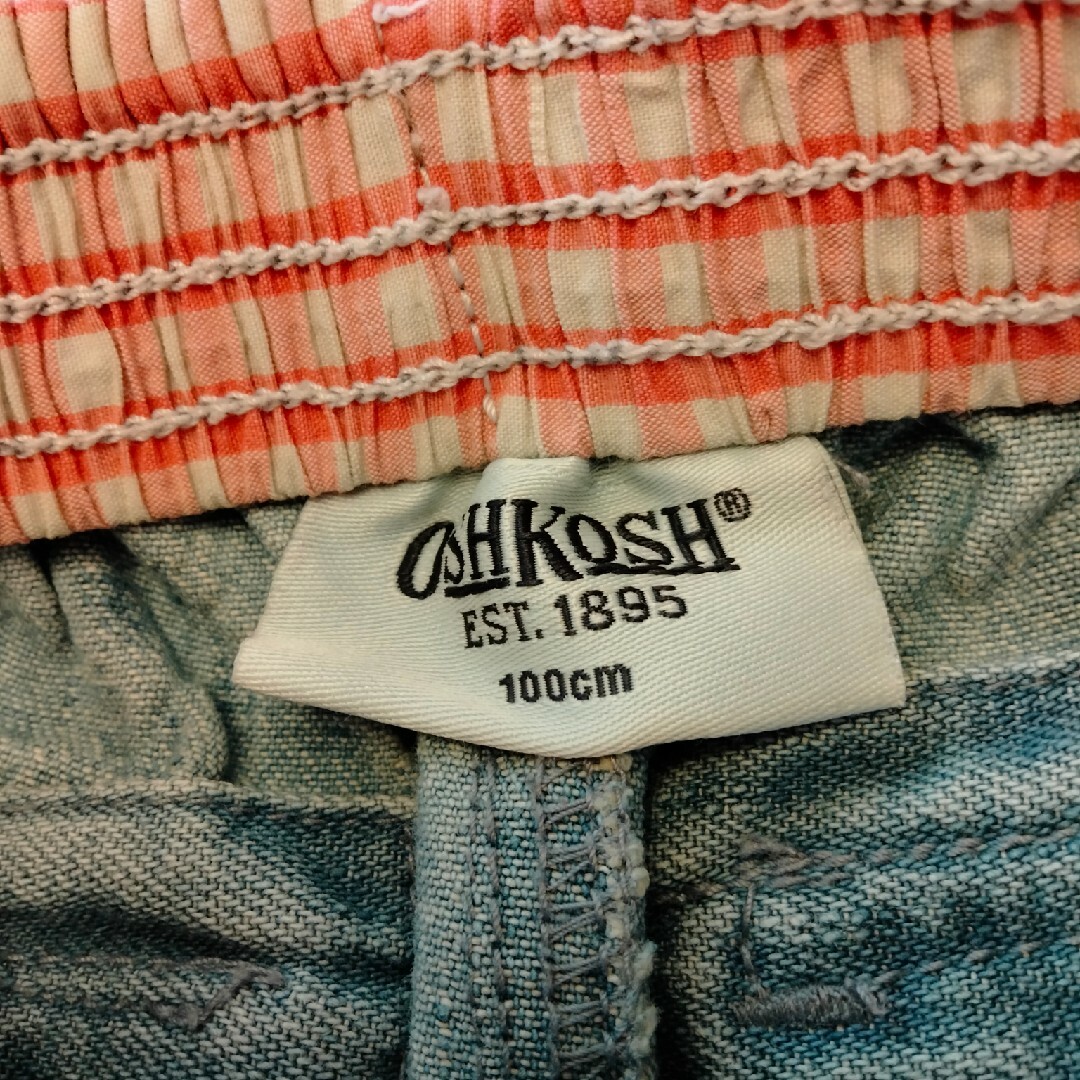 OshKosh(オシュコシュ)のOSHIKOSH デニム used キッズ/ベビー/マタニティのキッズ服女の子用(90cm~)(パンツ/スパッツ)の商品写真