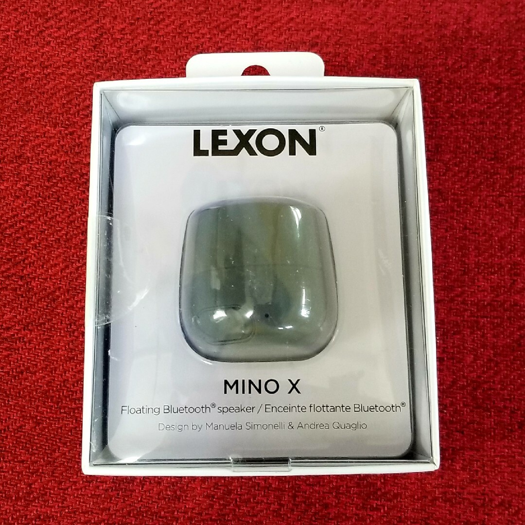 LEXON(レクソン)のLEXON ポータブルBluetoothスピーカー MINO X LA120 スマホ/家電/カメラのオーディオ機器(スピーカー)の商品写真