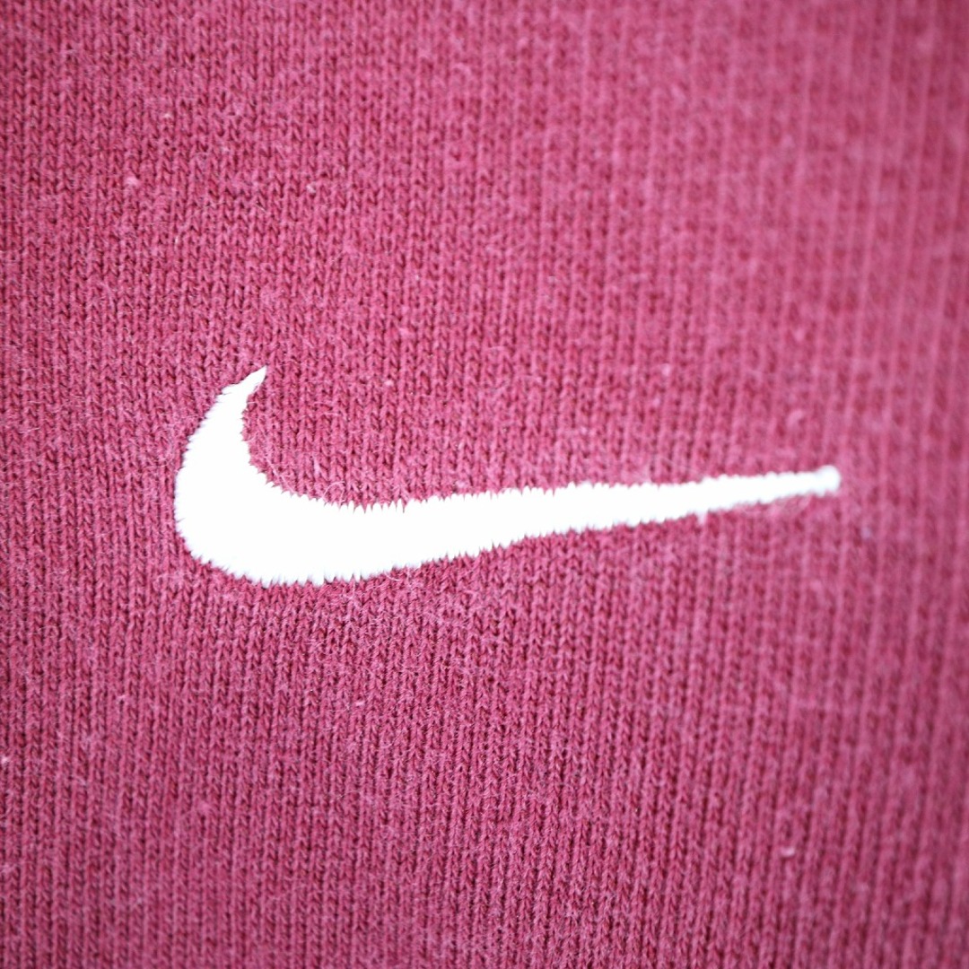 90‘s  NIKE 銀タグ ワンポイント刺繍 スウェット ピンク