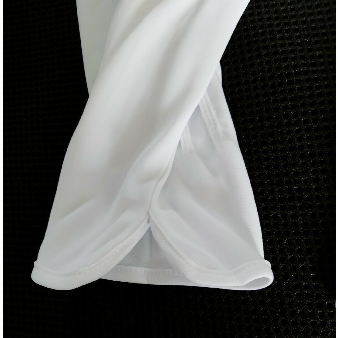 サイドスリット　ナイロン100%製　白手袋　Lサイズ　23.5-9.5㎝ メンズのファッション小物(手袋)の商品写真