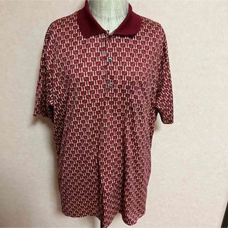 CELINE ポロシャツ 総柄 イタリア製 ヴィンテージ 90s 古着-