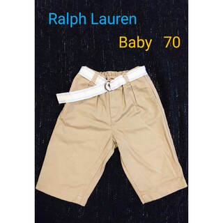 ラルフローレン(Ralph Lauren)のラルフローレン　ベビーハーフパンツ　70cm(パンツ)