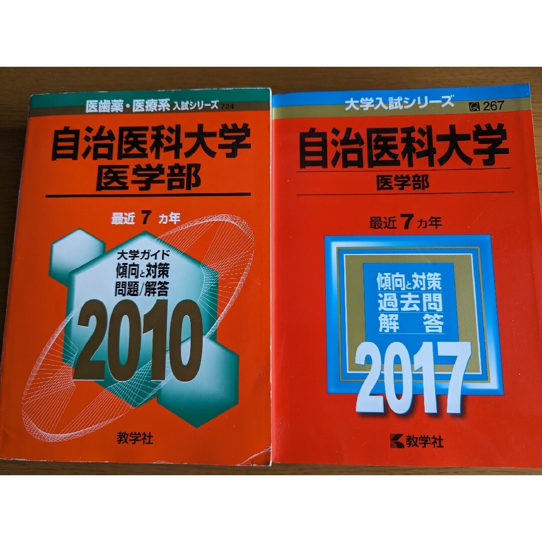 自治医科大学 赤本 過去問 2017 2010