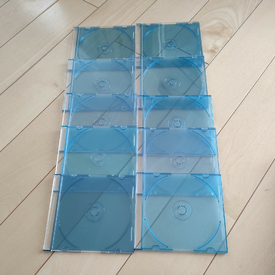 ☆CDケース　10枚セット☆ インテリア/住まい/日用品の収納家具(CD/DVD収納)の商品写真