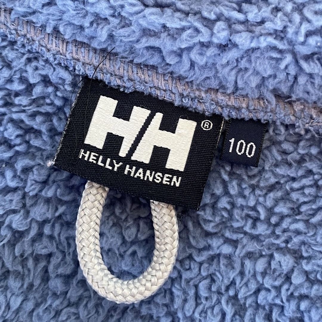 HELLY HANSEN(ヘリーハンセン)のヘリーハンセン  Helly Hansen フリースパーカー　青 キッズ/ベビー/マタニティのキッズ服男の子用(90cm~)(ジャケット/上着)の商品写真