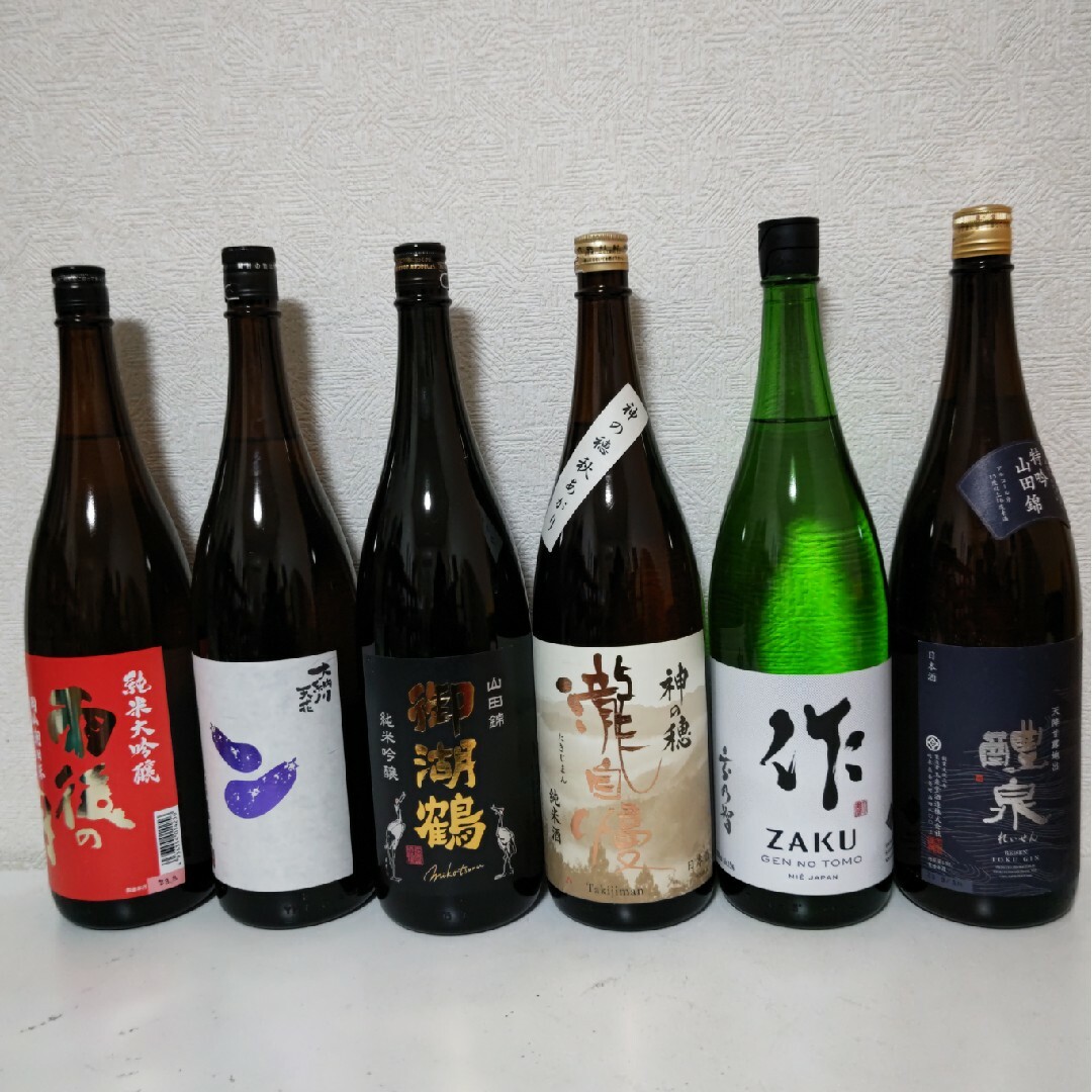 【楽ギフ_包装】 純米大吟醸、純米吟醸、純米、特吟6銘柄揃えました。 日本酒