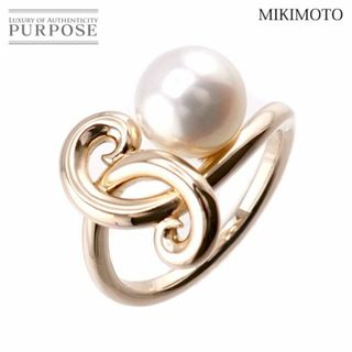 MIKIMOTO ミキモト アコヤ真珠 PT リング 11.5号