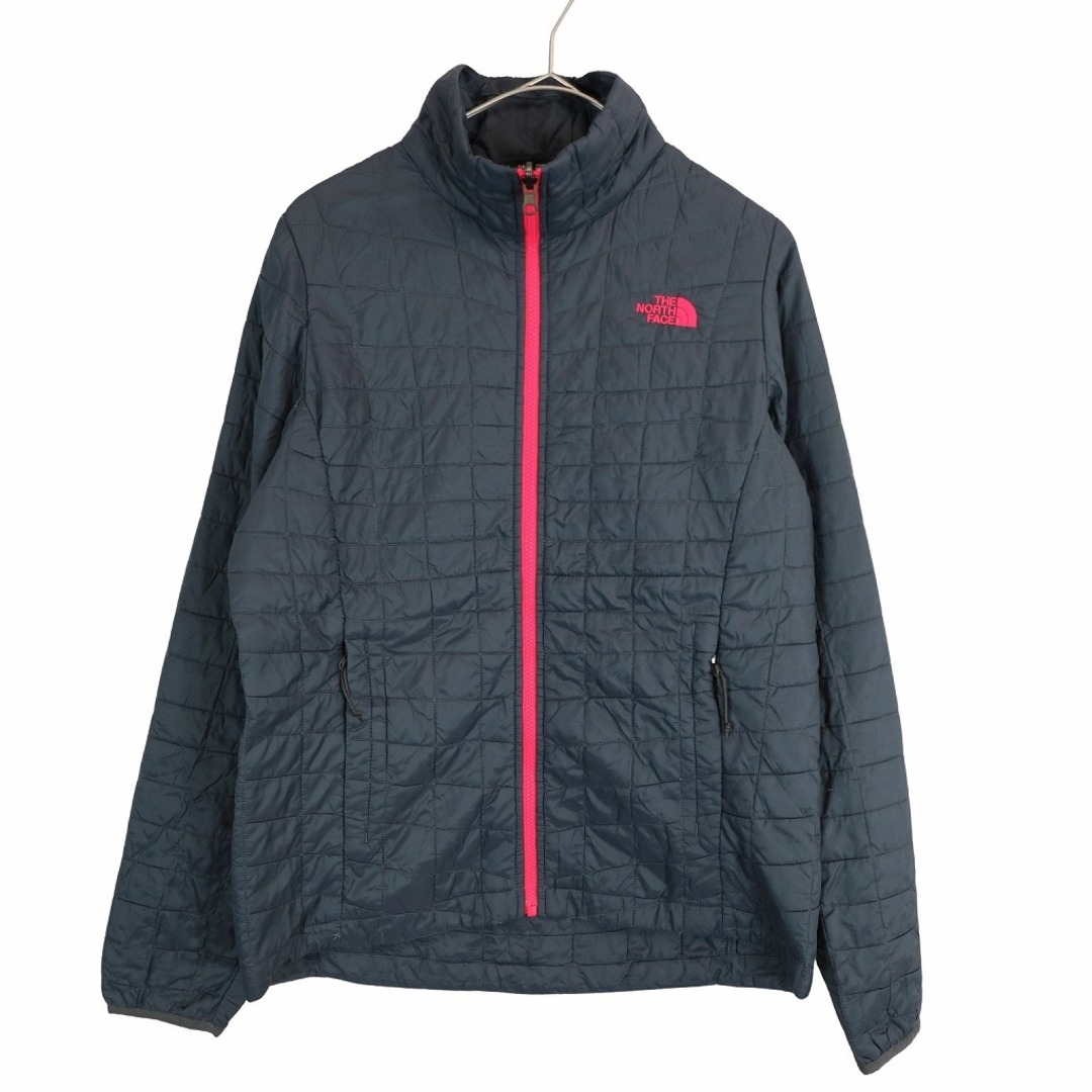 THE NORTH FACE ノースフェイス ナイロンジャケット アウトドア THERMOBALL サーモボール グレー (レディース M)   O3433